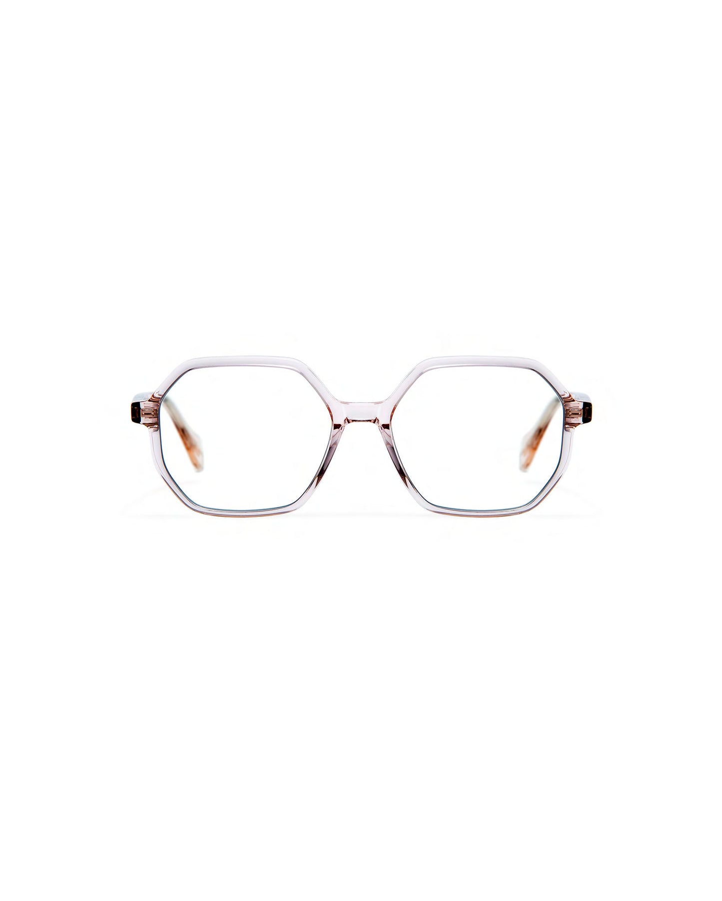 ENRICA: Geométricas Acetato Rosa optical glasses by GIGI STUDIOS 3914