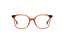 LUCIE: Cuadrada Acetato Marrón optical glasses by GIGI STUDIOS 3928