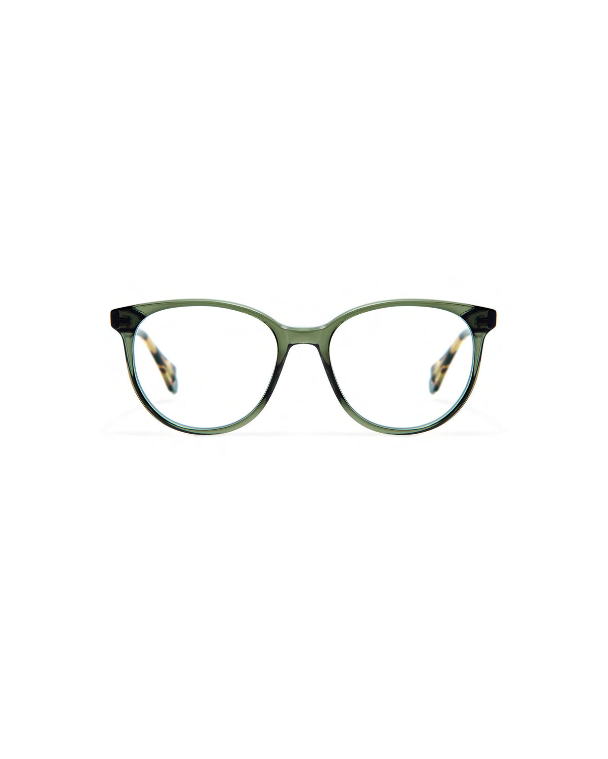 VALERIE: Redondas Acetato Verde optical glasses by GIGI STUDIOS 3948