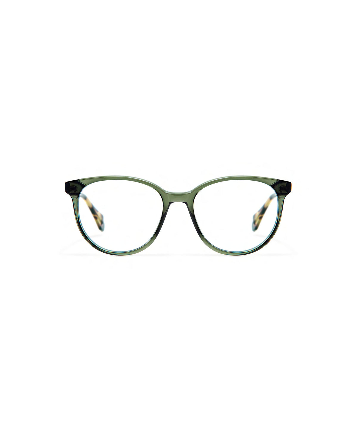 VALERIE: Redondas Acetato Verde optical glasses by GIGI STUDIOS 3948