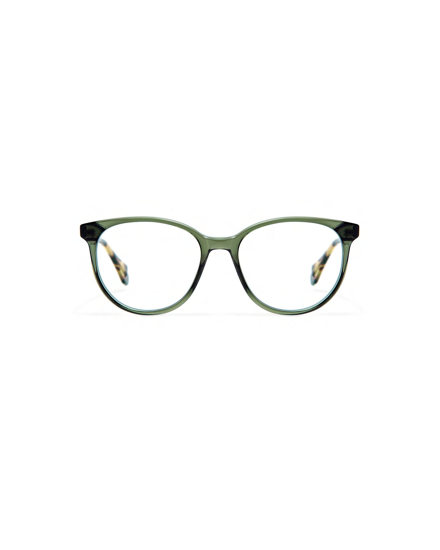 VALERIE: Redondas Acetato Verde optical glasses by GIGI STUDIOS 3948