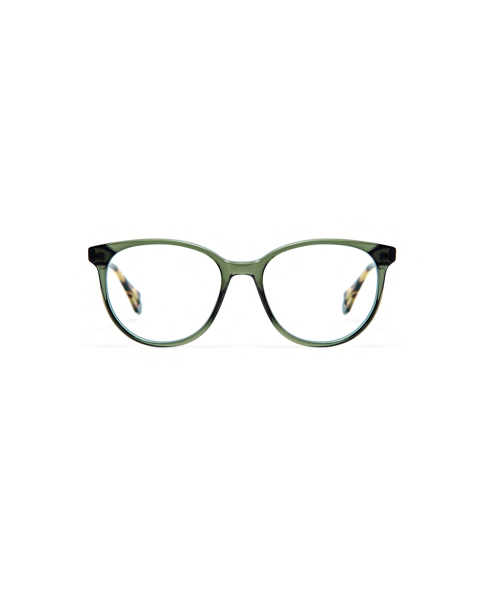 VALERIE: Redondas Acetato Verde optical glasses by GIGI STUDIOS 3948