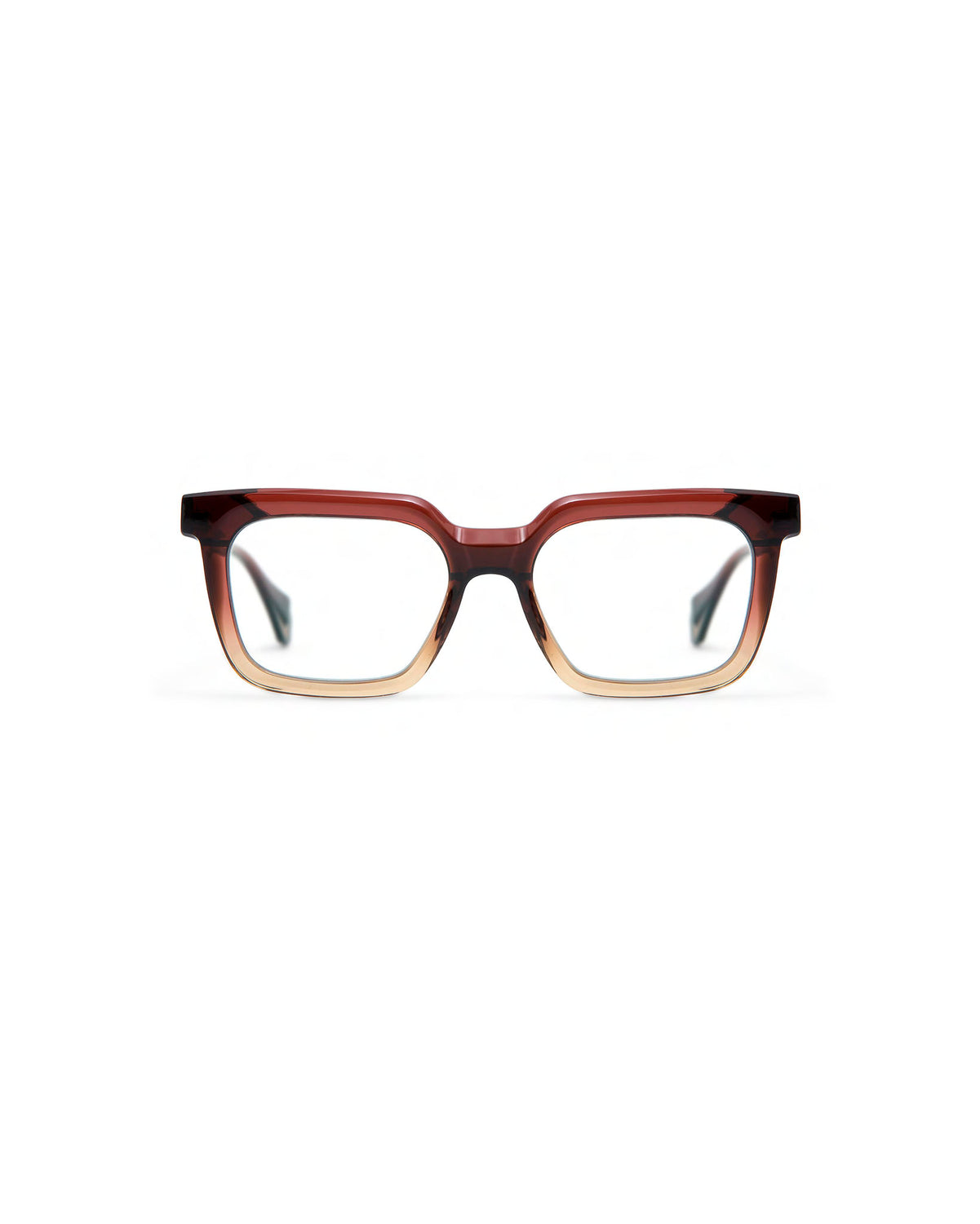 FLORENTINA: Cuadrada Acetato Rojo optical glasses by GIGI STUDIOS 3989
