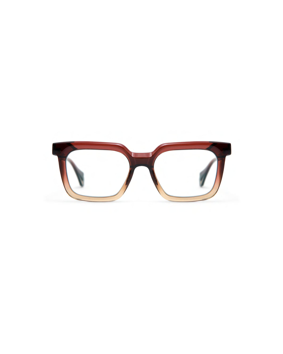 FLORENTINA: Cuadrada Acetato Rojo optical glasses by GIGI STUDIOS 3989