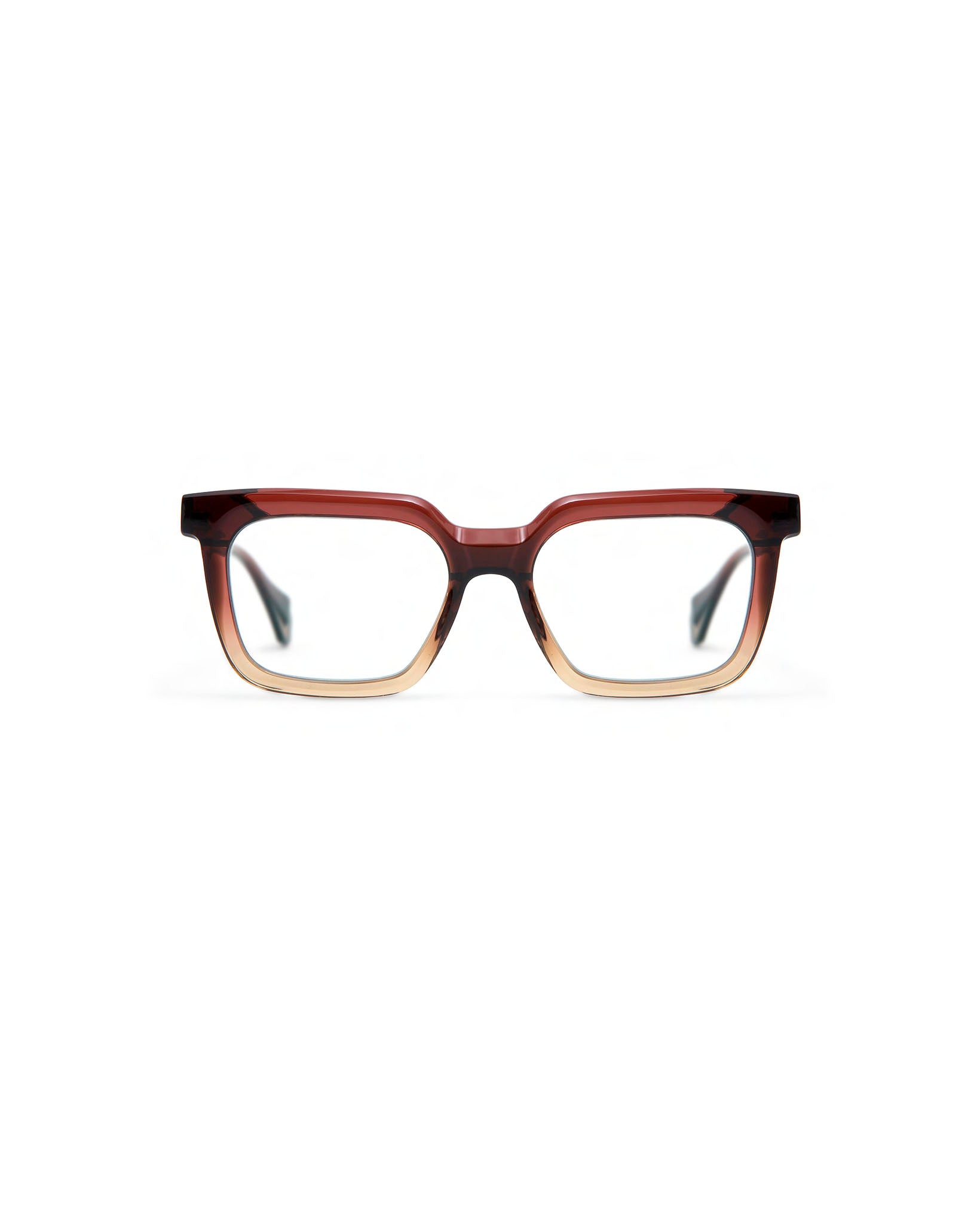FLORENTINA: Cuadrada Acetato Rojo optical glasses by GIGI STUDIOS 3989