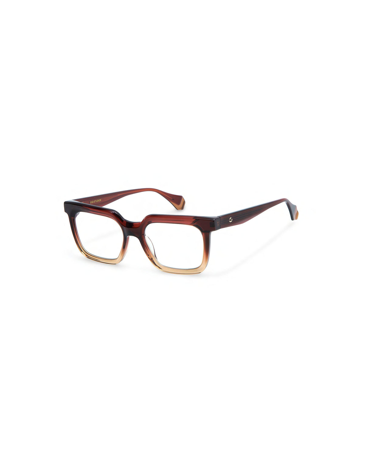 FLORENTINA: Cuadrada Acetato Rojo optical glasses by GIGI STUDIOS 3990