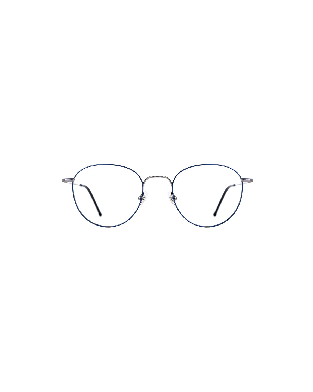 PORTLAND: Redondas Titanio Azul optical glasses by GIGI STUDIOS 1158