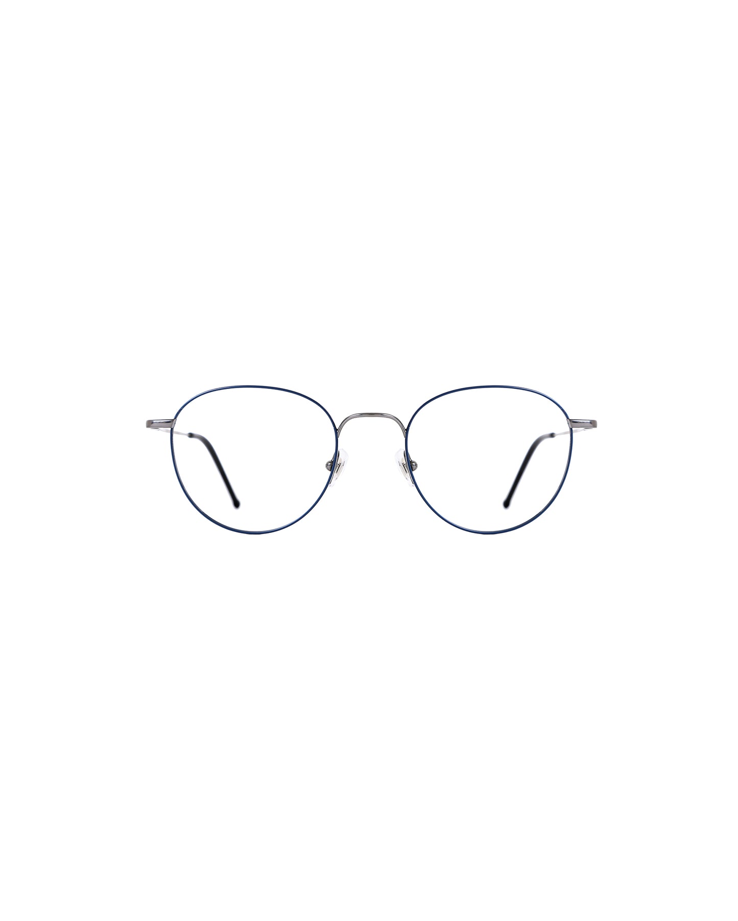 PORTLAND: Redondas Titanio Azul optical glasses by GIGI STUDIOS 1158