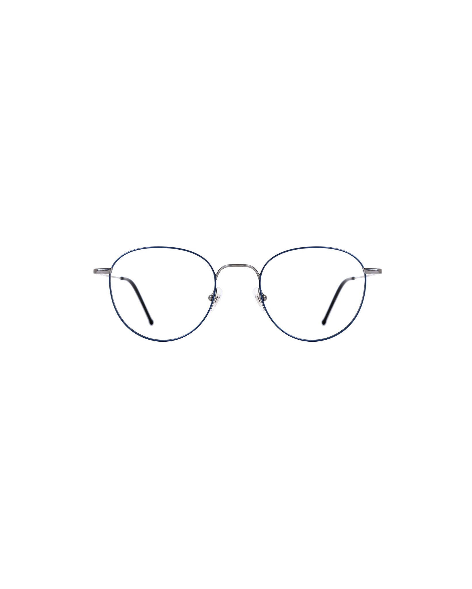 PORTLAND: Redondas Titanio Azul optical glasses by GIGI STUDIOS 1158