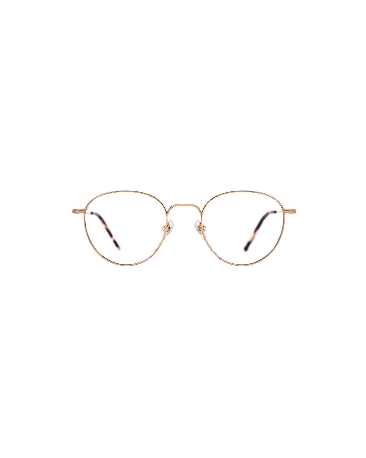 PORTLAND: Redondas Titanio Doré optical glasses by GIGI STUDIOS 1160