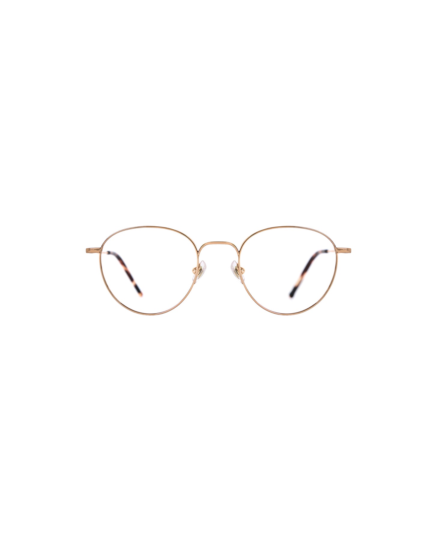 PORTLAND: Redondas Titanio Doré optical glasses by GIGI STUDIOS 1160