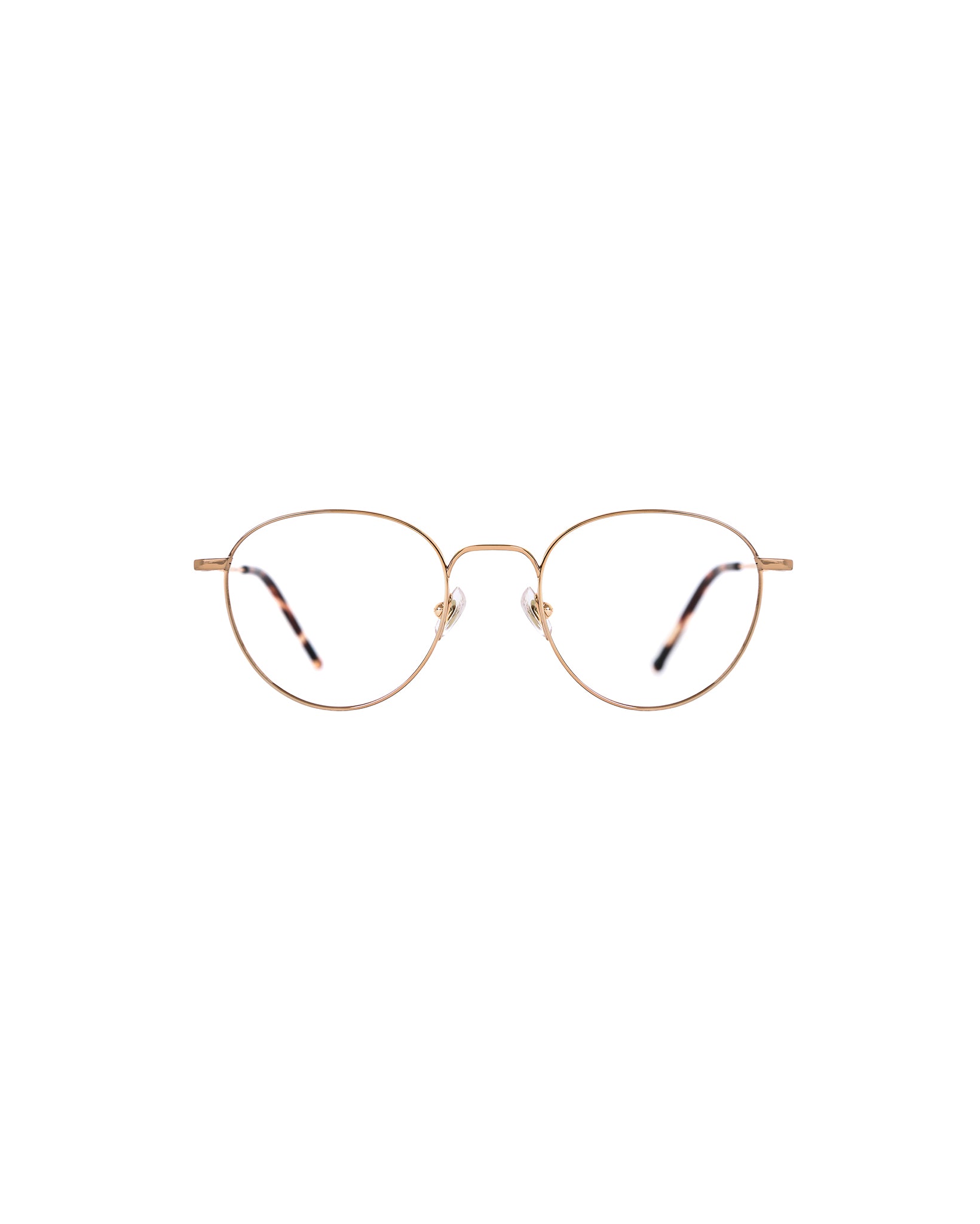 PORTLAND: Redondas Titanio Doré optical glasses by GIGI STUDIOS 1160