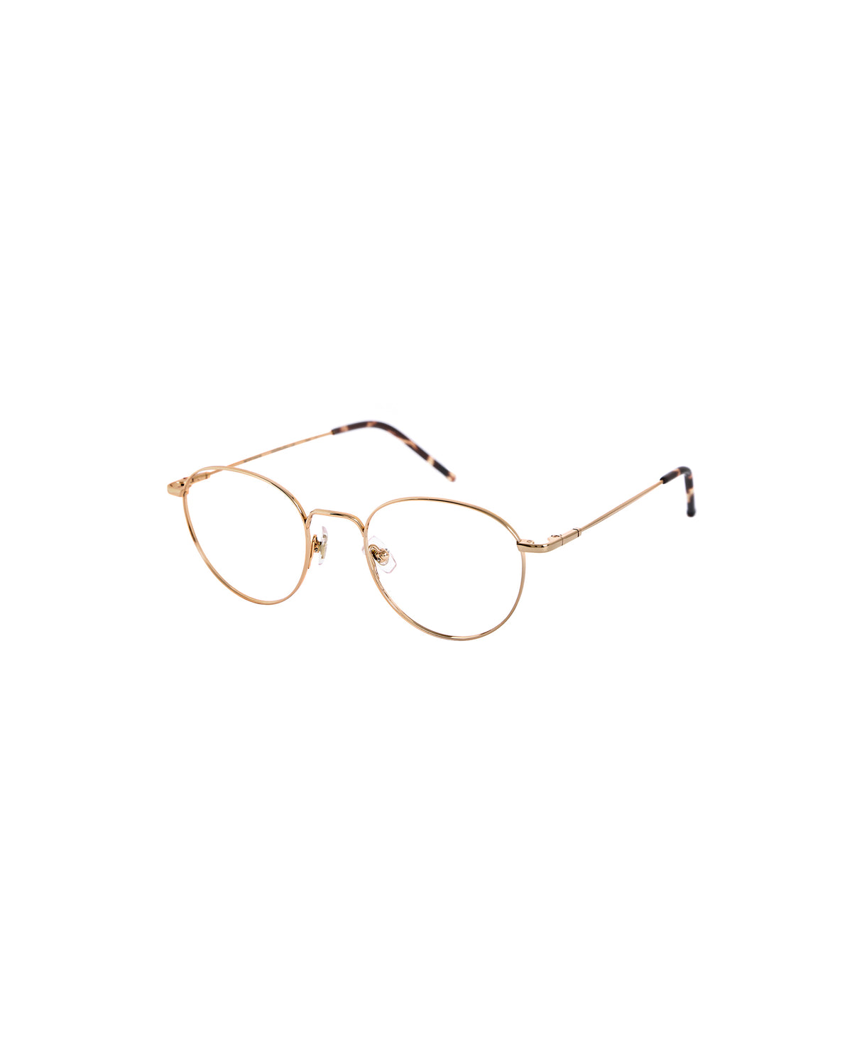 PORTLAND: Redondas Titanio Doré optical glasses by GIGI STUDIOS 1161