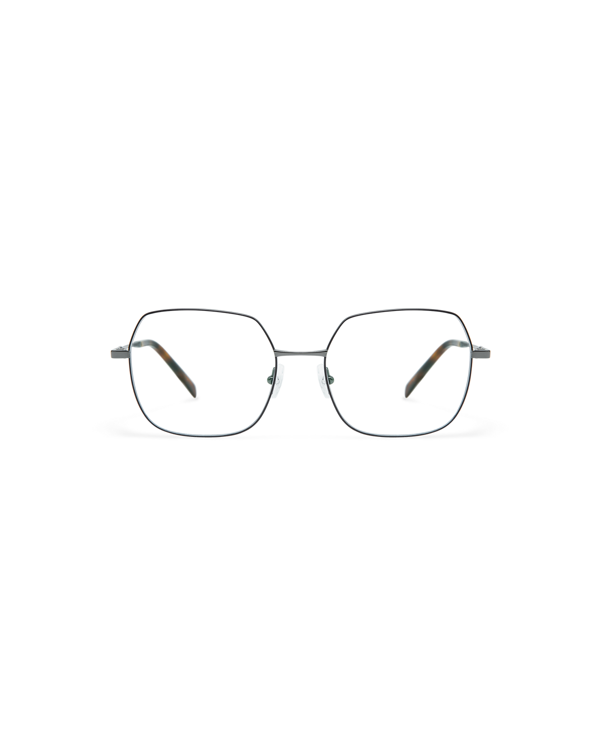 DAHLIA: Cat Eye Titanio Marrón optical glasses by GIGI STUDIOS 10551