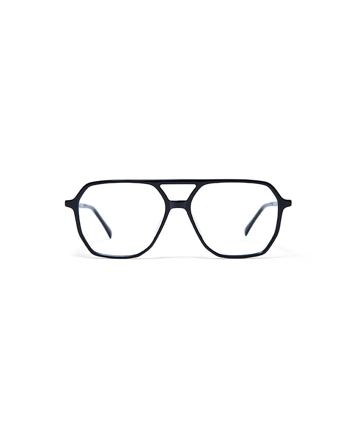 VERMONT: Aviador Acetato Noir optical glasses by GIGI STUDIOS 1521