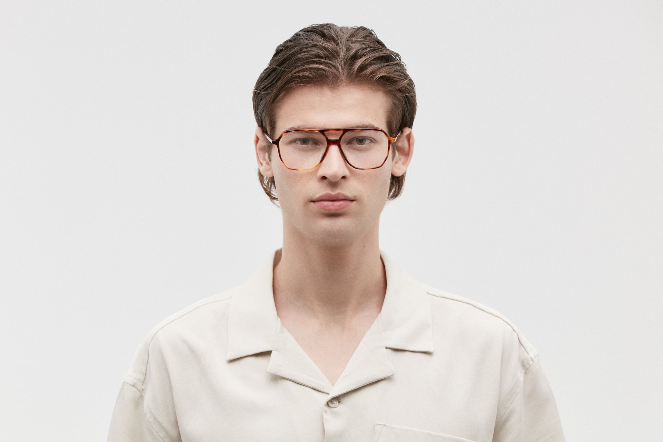 VERMONT: Aviador Acetato Havana optical glasses by GIGI STUDIOS 1523