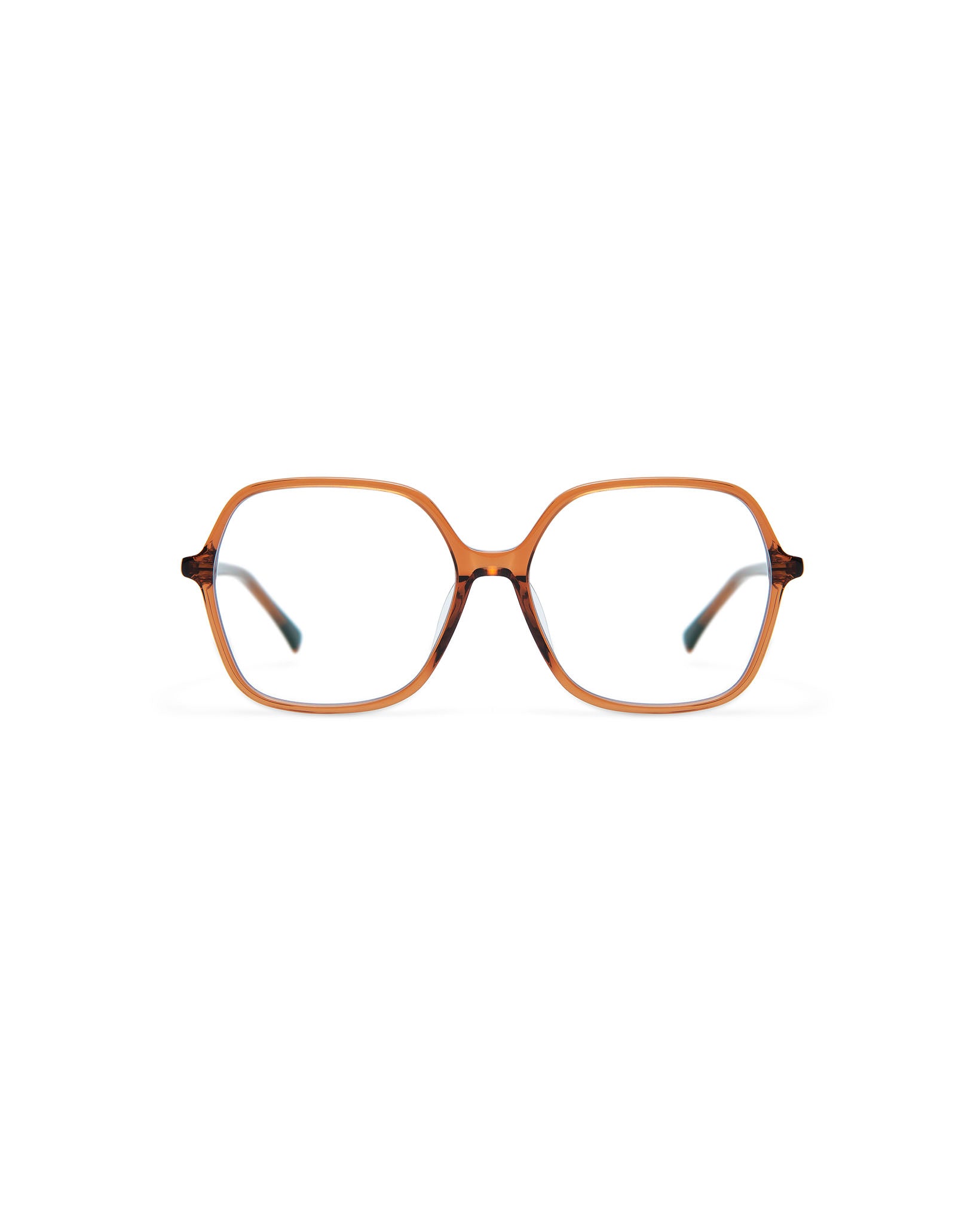 CANDELA: Geométricas Acetato Marrón optical glasses by GIGI STUDIOS 4031