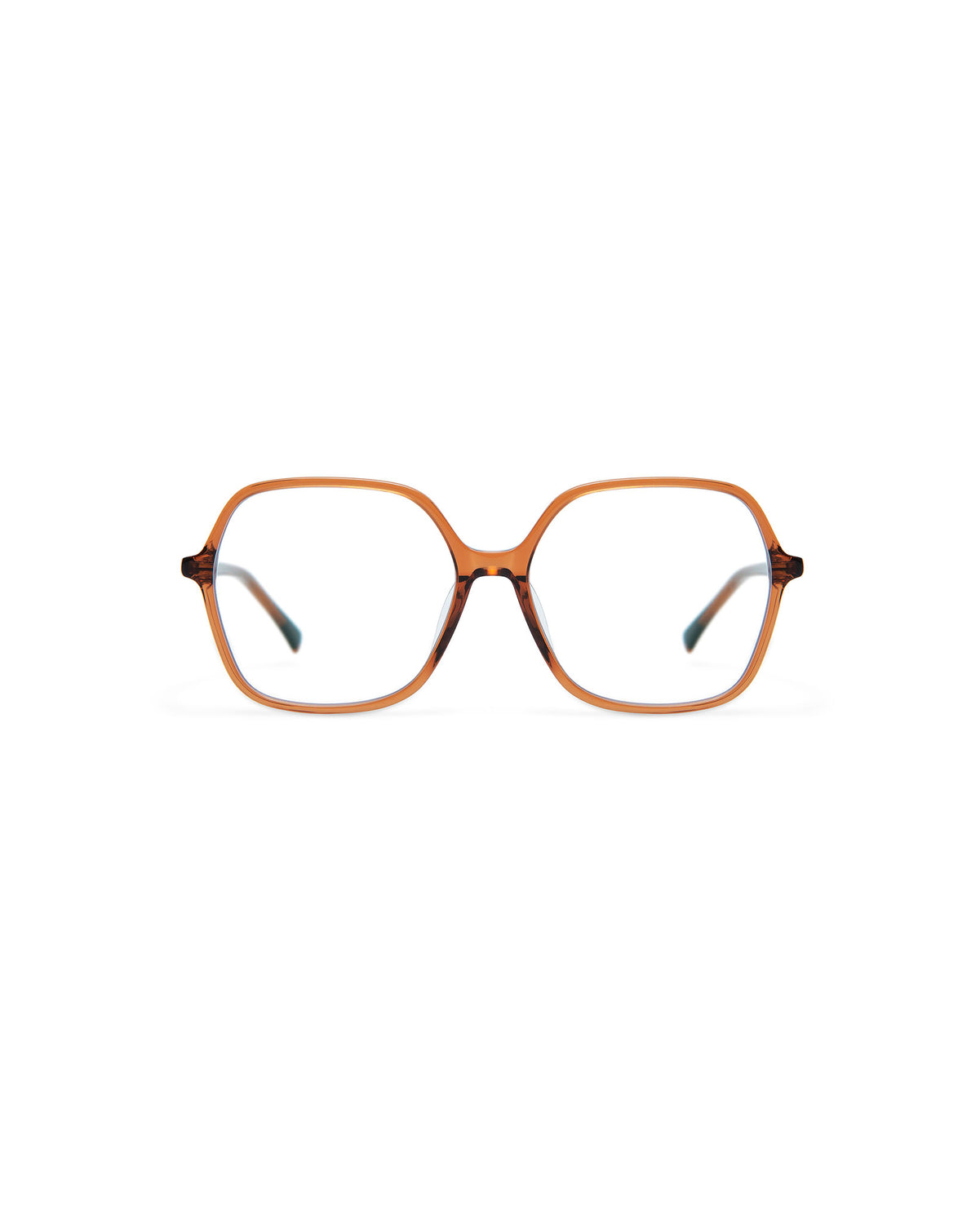 CANDELA: Geométricas Acetato Marrón optical glasses by GIGI STUDIOS 4031
