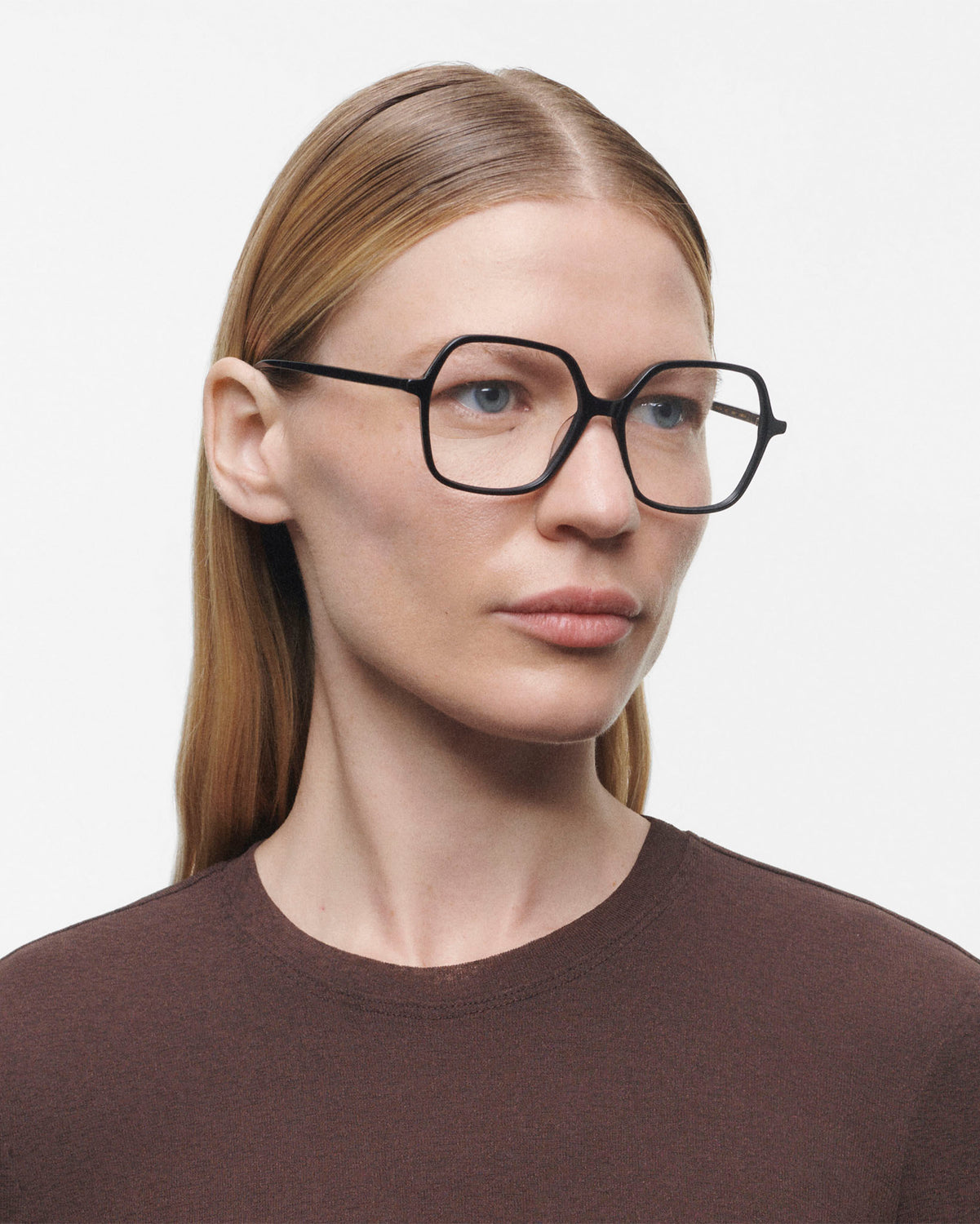 CANDELA: Geométricas Acetato Noir optical glasses by GIGI STUDIOS 4322