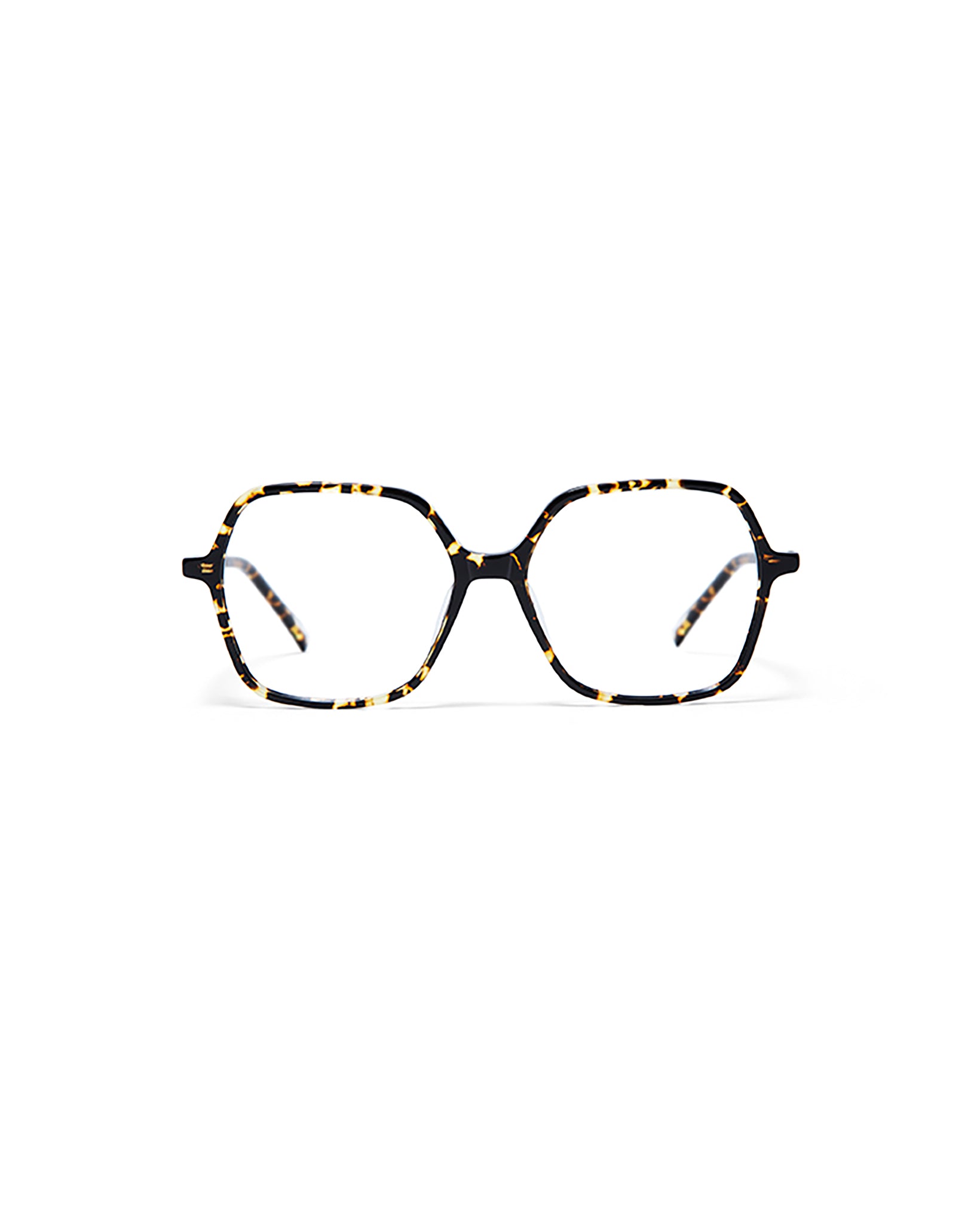CANDELA: Geométricas Acetato Havana optical glasses by GIGI STUDIOS 3547
