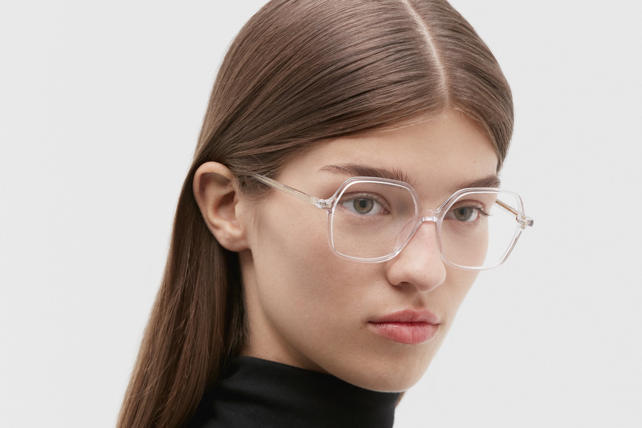 CANDELA: Geométricas Acetato Transparente optical glasses by GIGI STUDIOS 3551