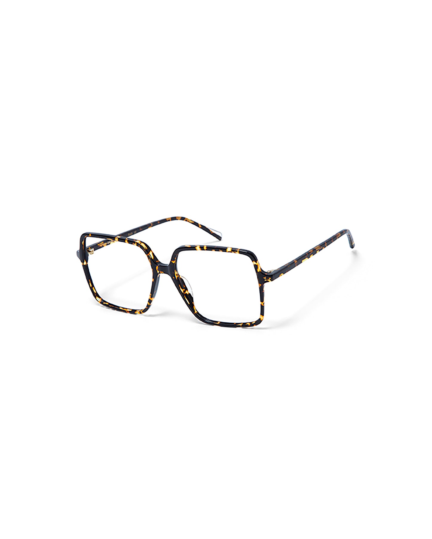 ADALIS: Cuadrada Acetato Havana optical glasses by GIGI STUDIOS 3558