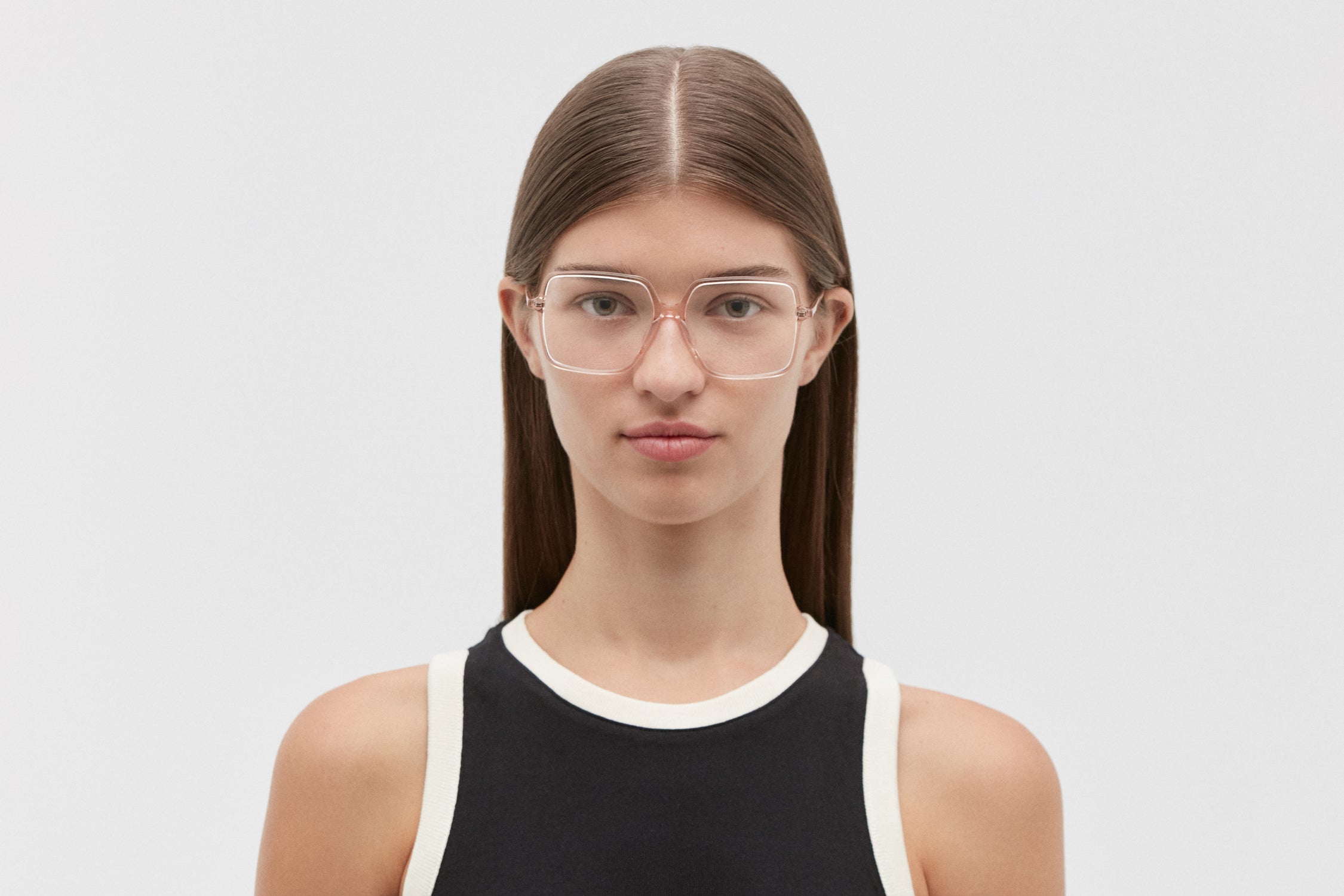 ADALIS: Cuadrada Acetato Transparente optical glasses by GIGI STUDIOS 3561