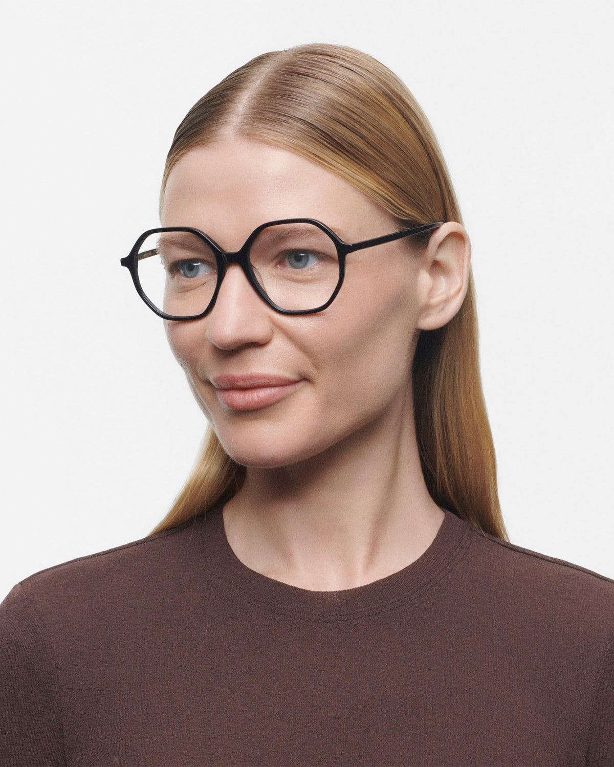 LIVIA: Geométricas Acetato Noir optical glasses by GIGI STUDIOS 4046