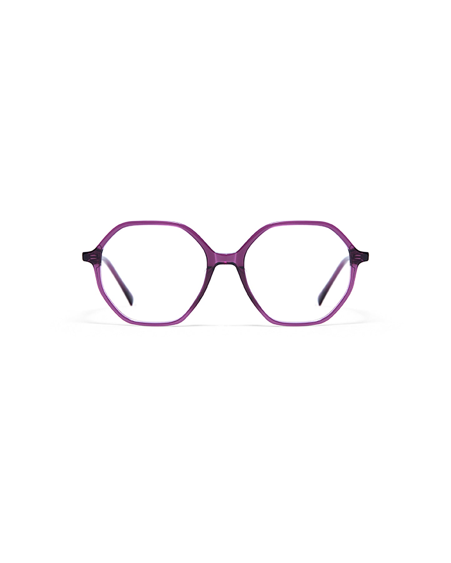 LIVIA: Geométricas Acetato Rojo optical glasses by GIGI STUDIOS 3573