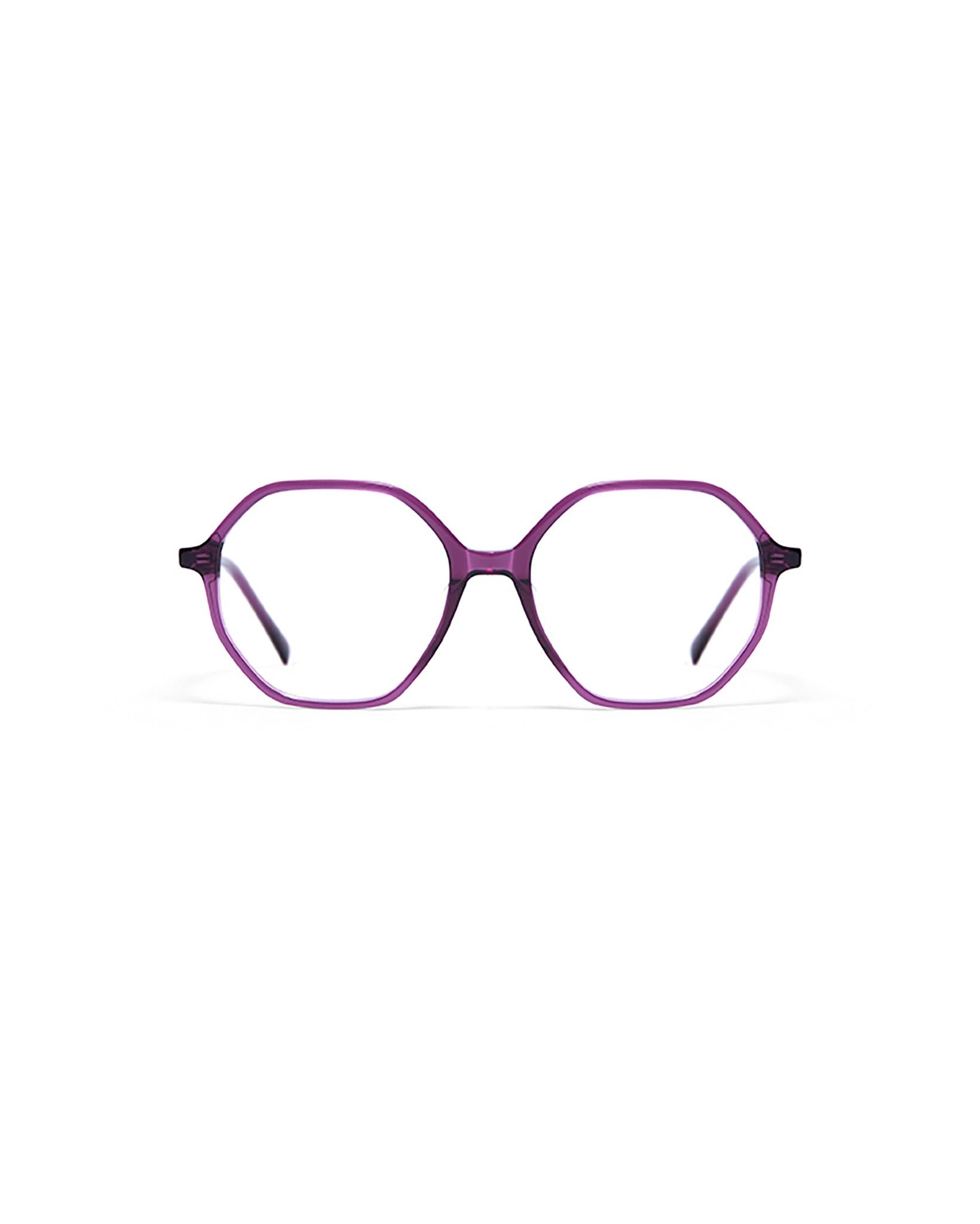 LIVIA: Geométricas Acetato Rojo optical glasses by GIGI STUDIOS 3573
