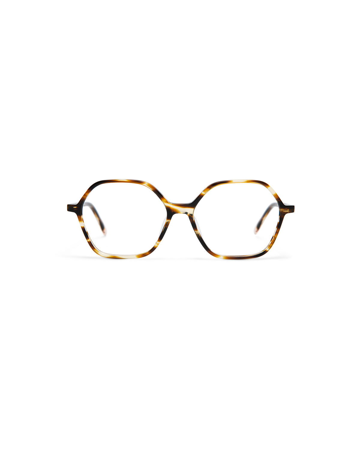 SERENA: Geométricas Acetato Havana optical glasses by GIGI STUDIOS 3678
