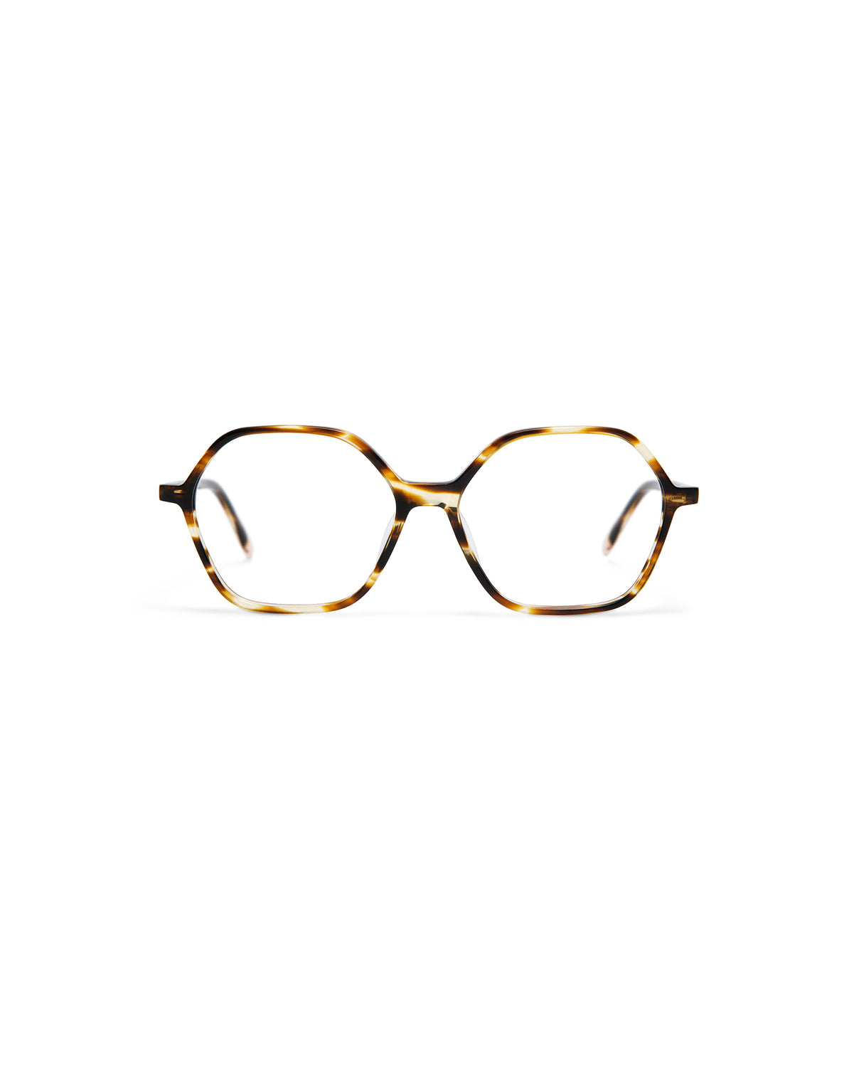 SERENA: Geométricas Acetato Havana optical glasses by GIGI STUDIOS 3678