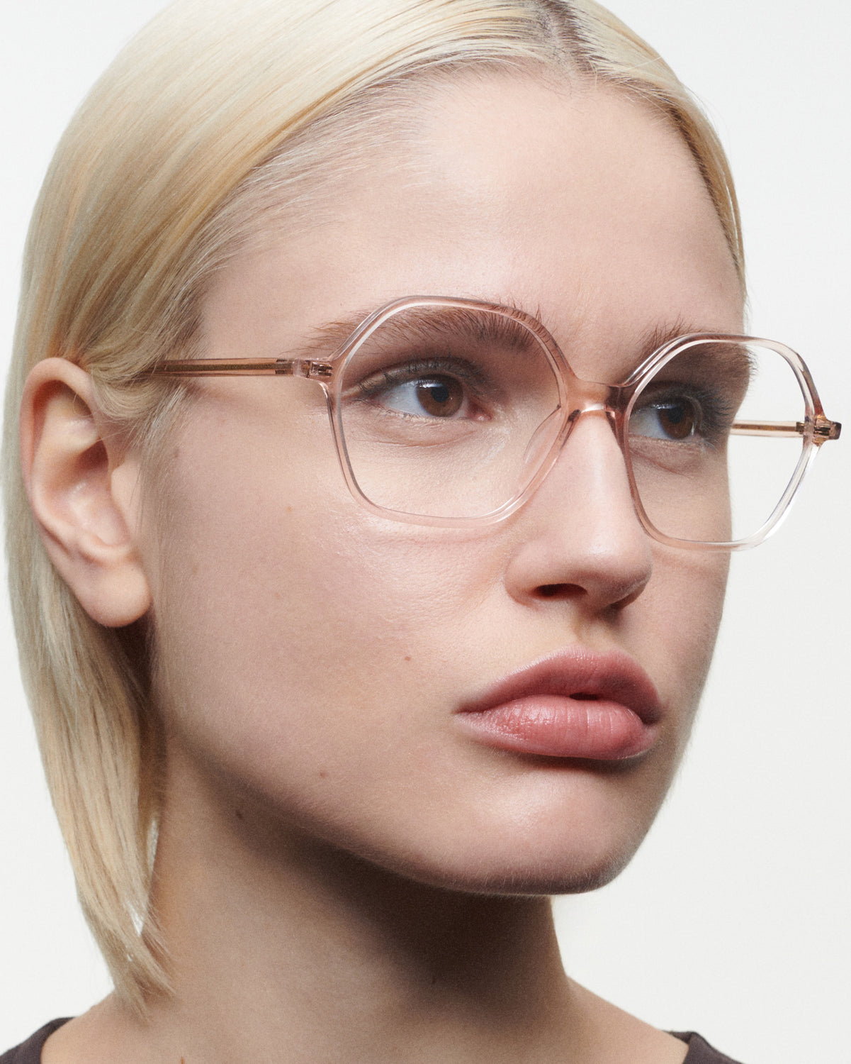 SERENA: Geométricas Acetato Transparente optical glasses by GIGI STUDIOS 3682