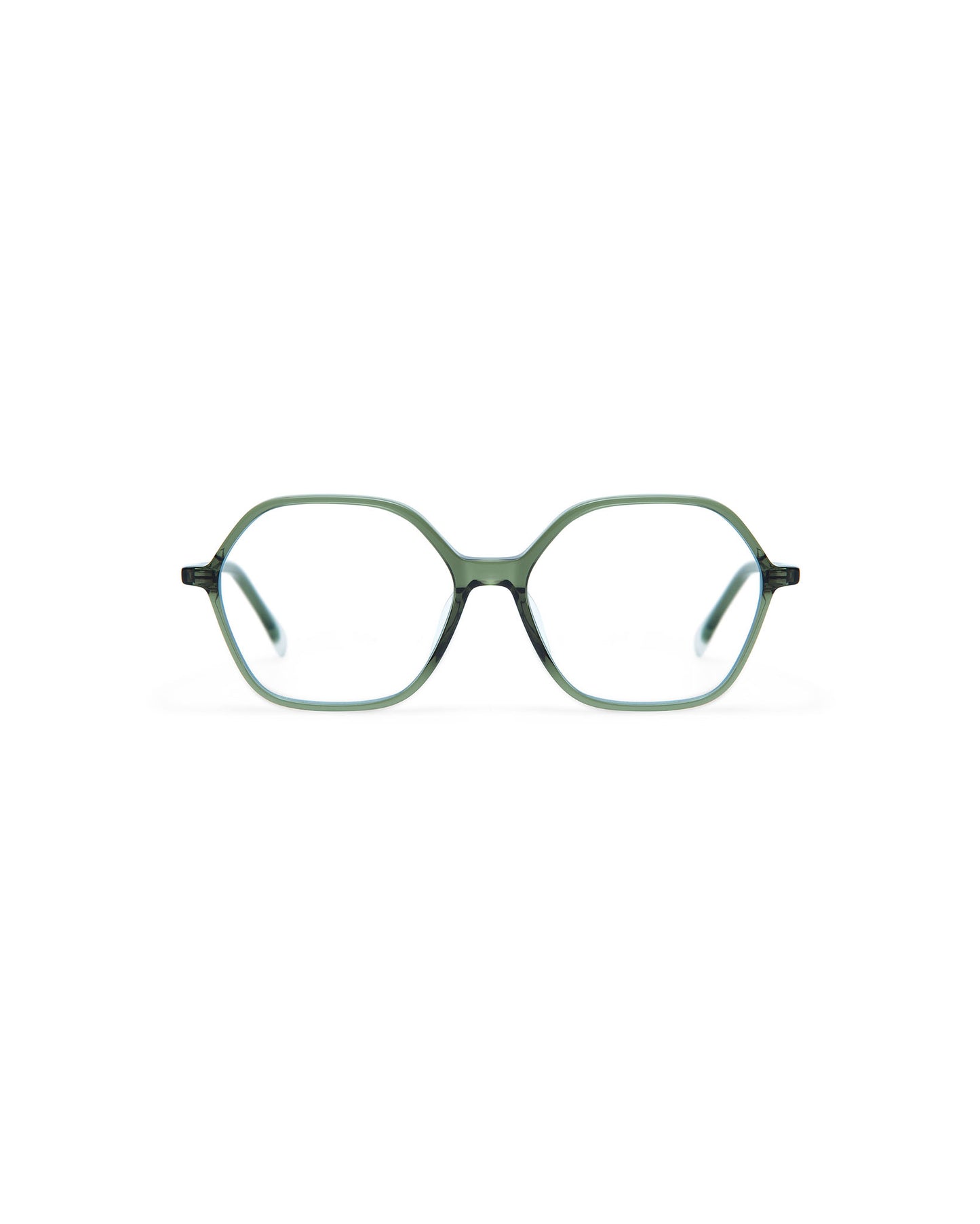 SERENA: Geométricas Acetato Verde optical glasses by GIGI STUDIOS 4014