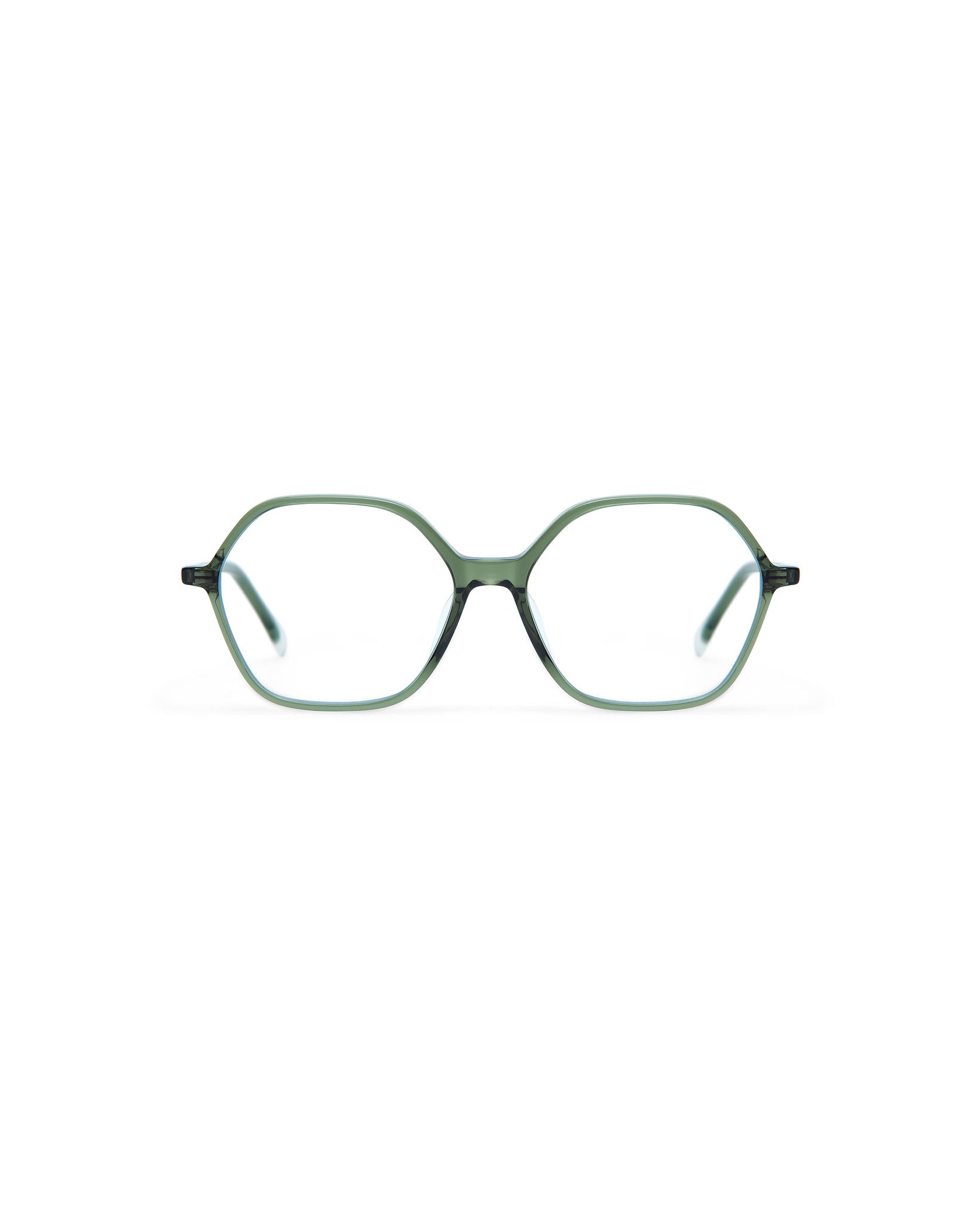 SERENA: Geométricas Acetato Verde optical glasses by GIGI STUDIOS 4014