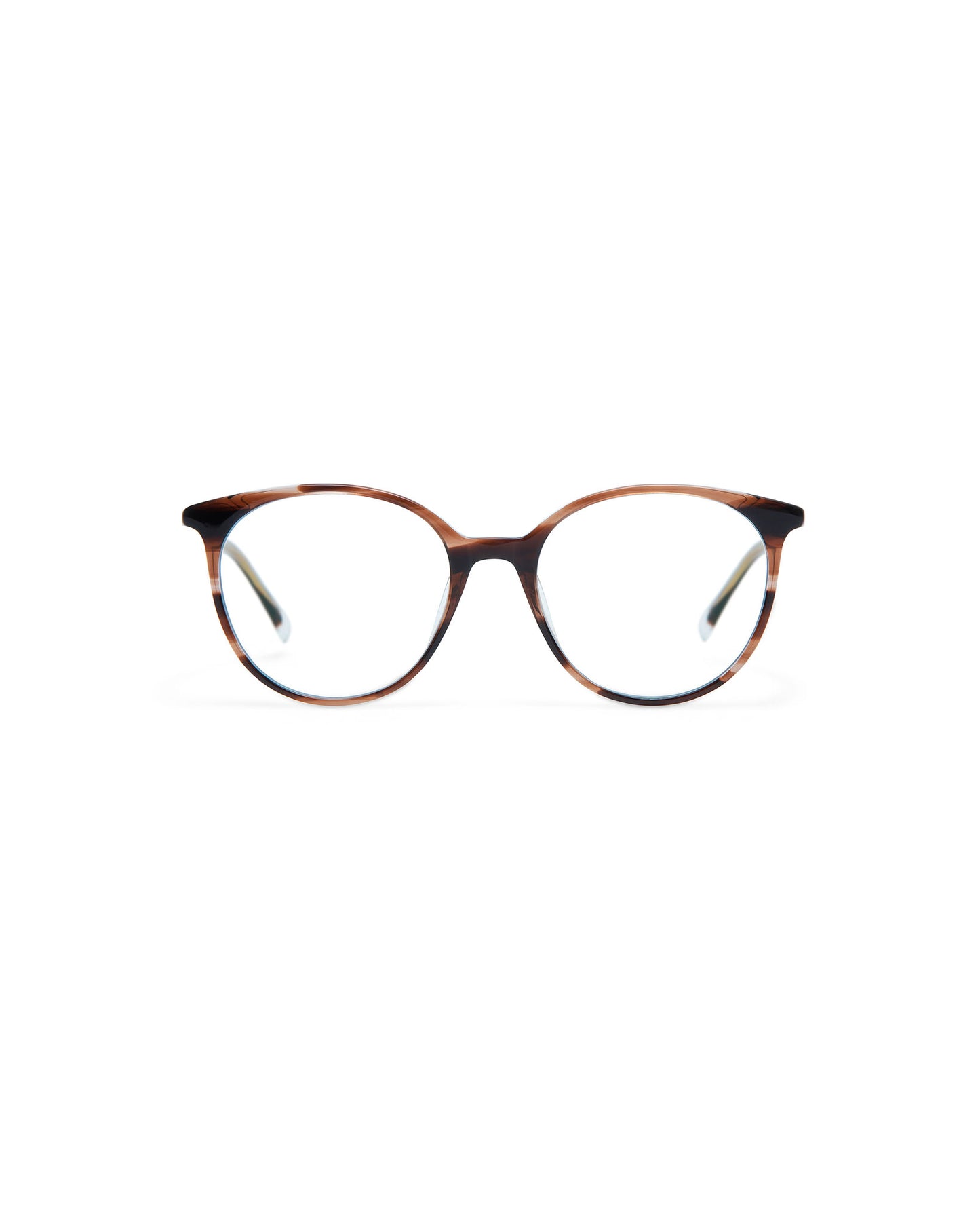 FLAVIA: Redondas Acetato Havana optical glasses by GIGI STUDIOS 4056