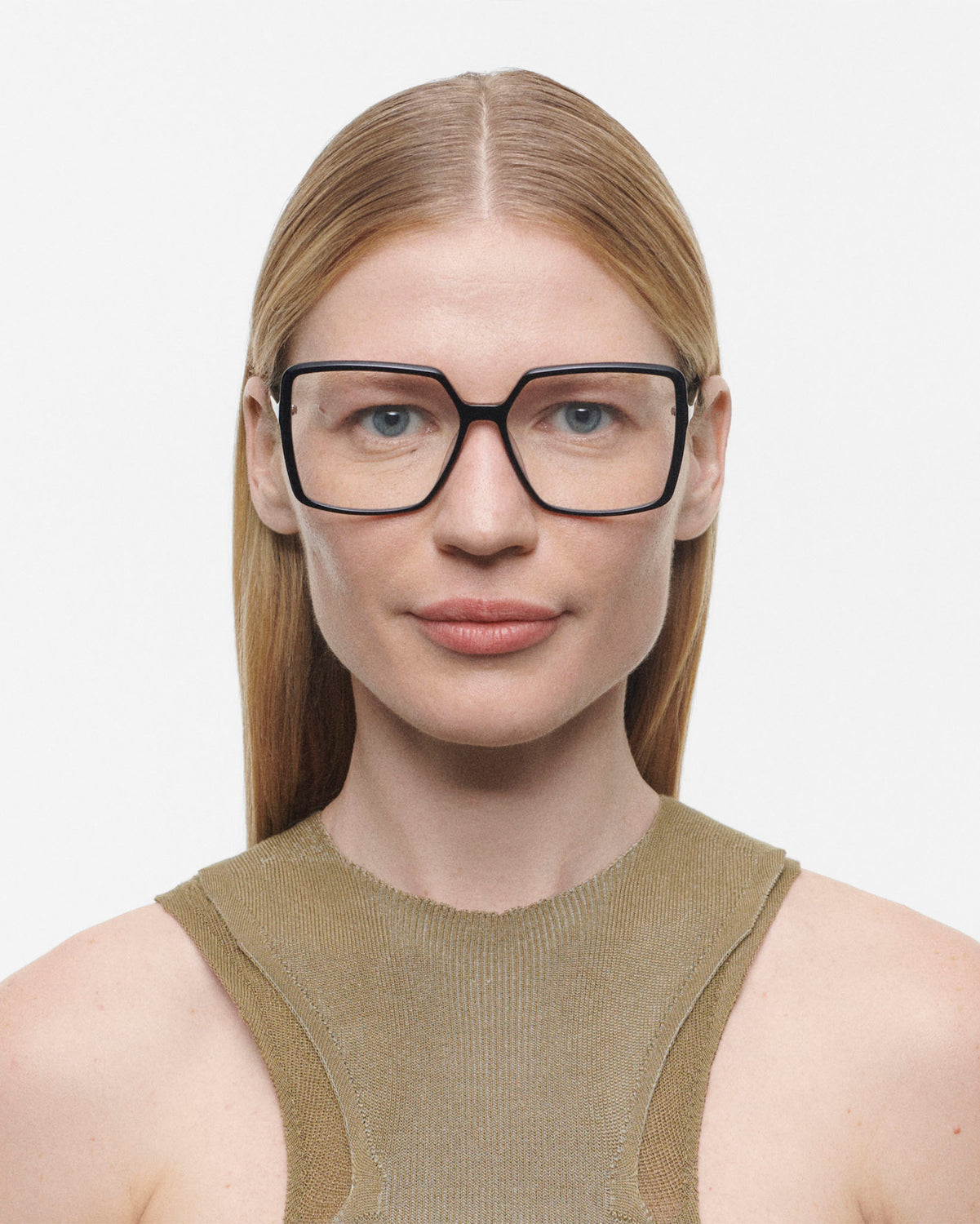 LENKA: Cuadrada Acetato Noir optical glasses by GIGI STUDIOS 4074