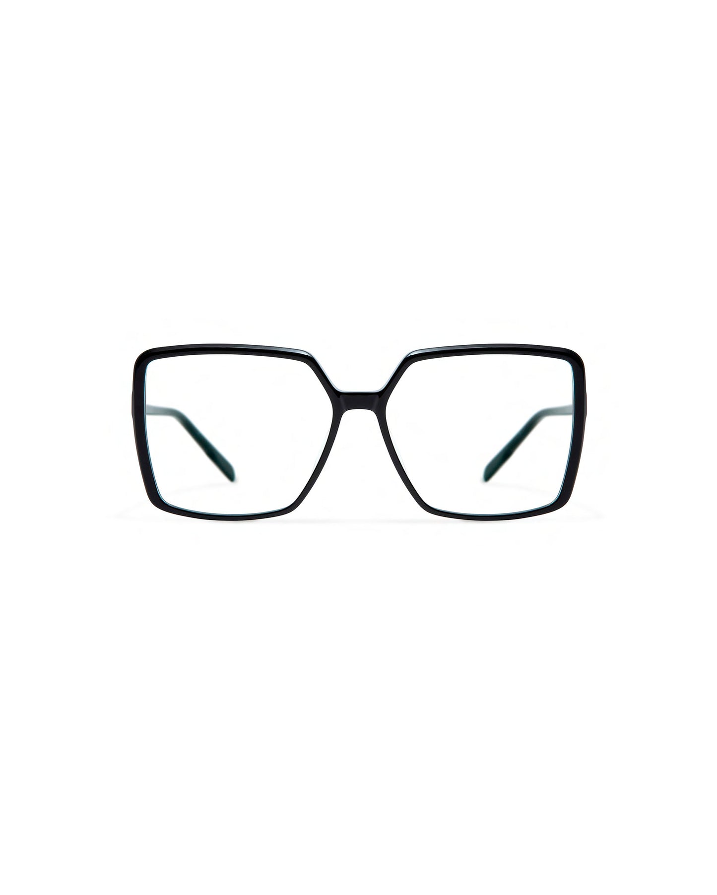 LENKA: Cuadrada Acetato Noir optical glasses by GIGI STUDIOS 4075