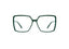 LENKA: Cuadrada Acetato Verde optical glasses by GIGI STUDIOS 4080