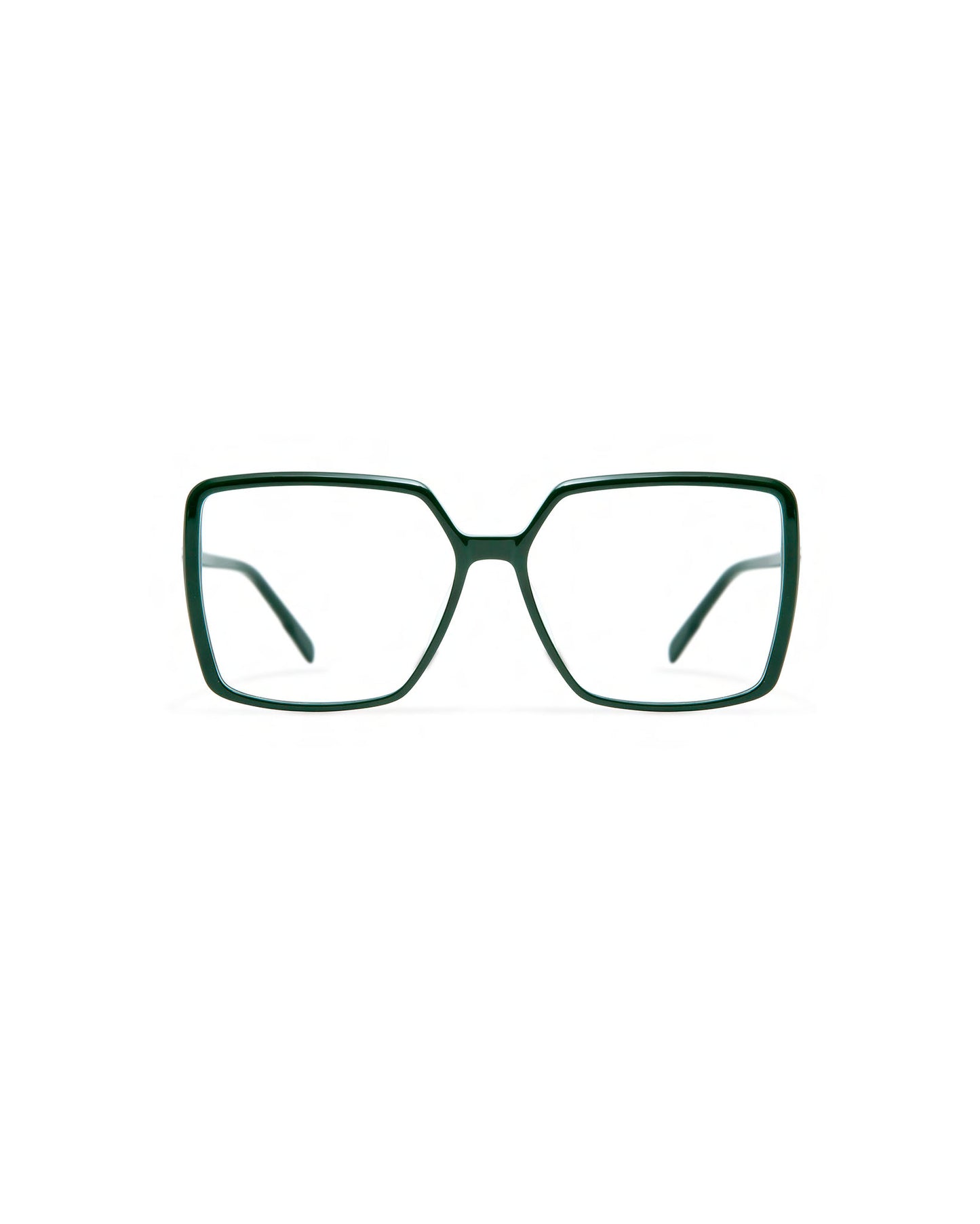 LENKA: Cuadrada Acetato Verde optical glasses by GIGI STUDIOS 4080