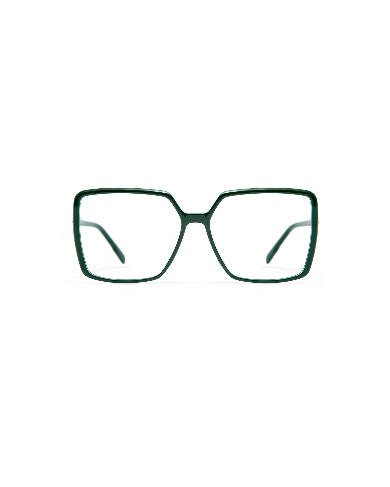 LENKA: Cuadrada Acetato Verde optical glasses by GIGI STUDIOS 4080