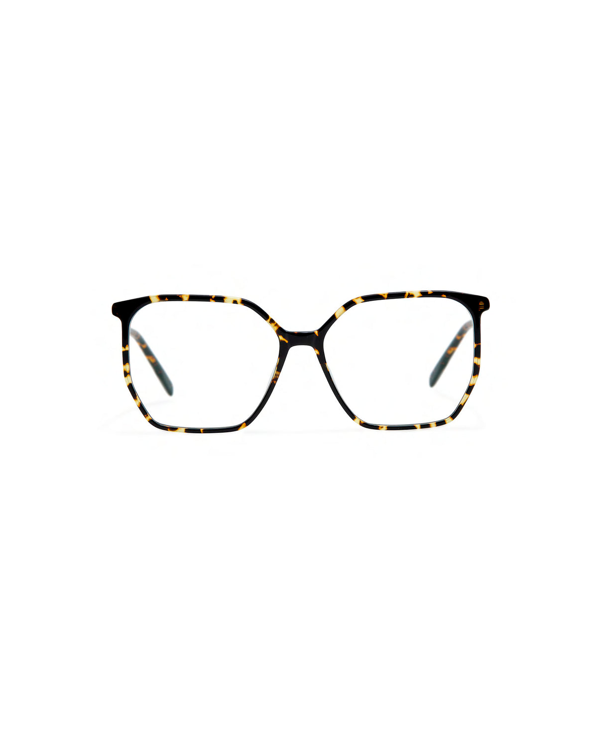 SABINE: Geométricas Acetato Havana optical glasses by GIGI STUDIOS 4108