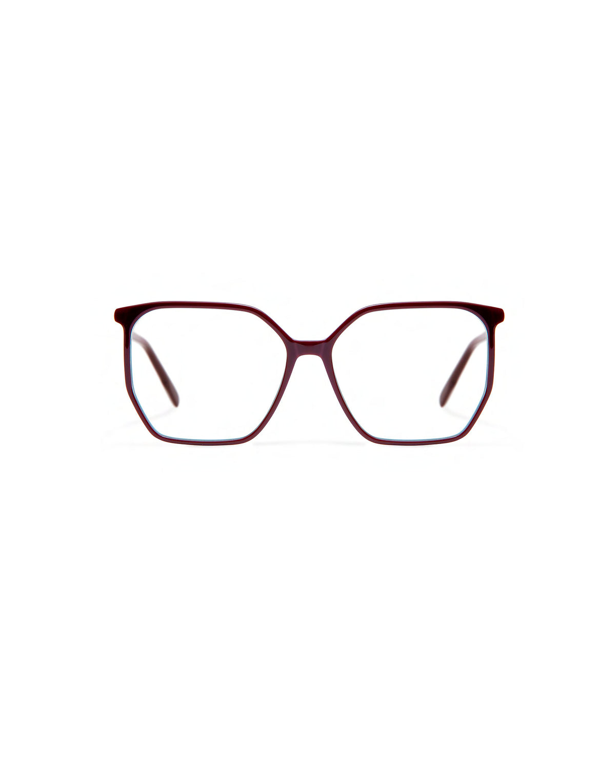 SABINE: Geométricas Acetato Rojo optical glasses by GIGI STUDIOS 4111