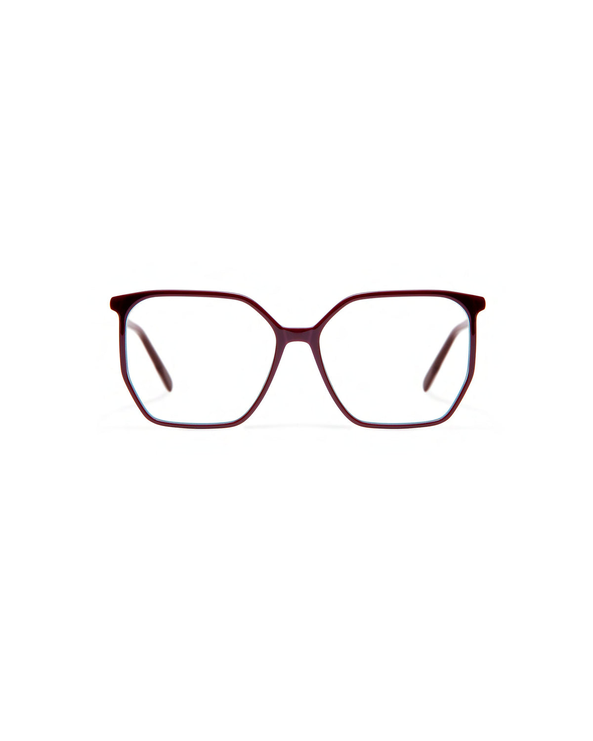 SABINE: Geométricas Acetato Rojo optical glasses by GIGI STUDIOS 4111