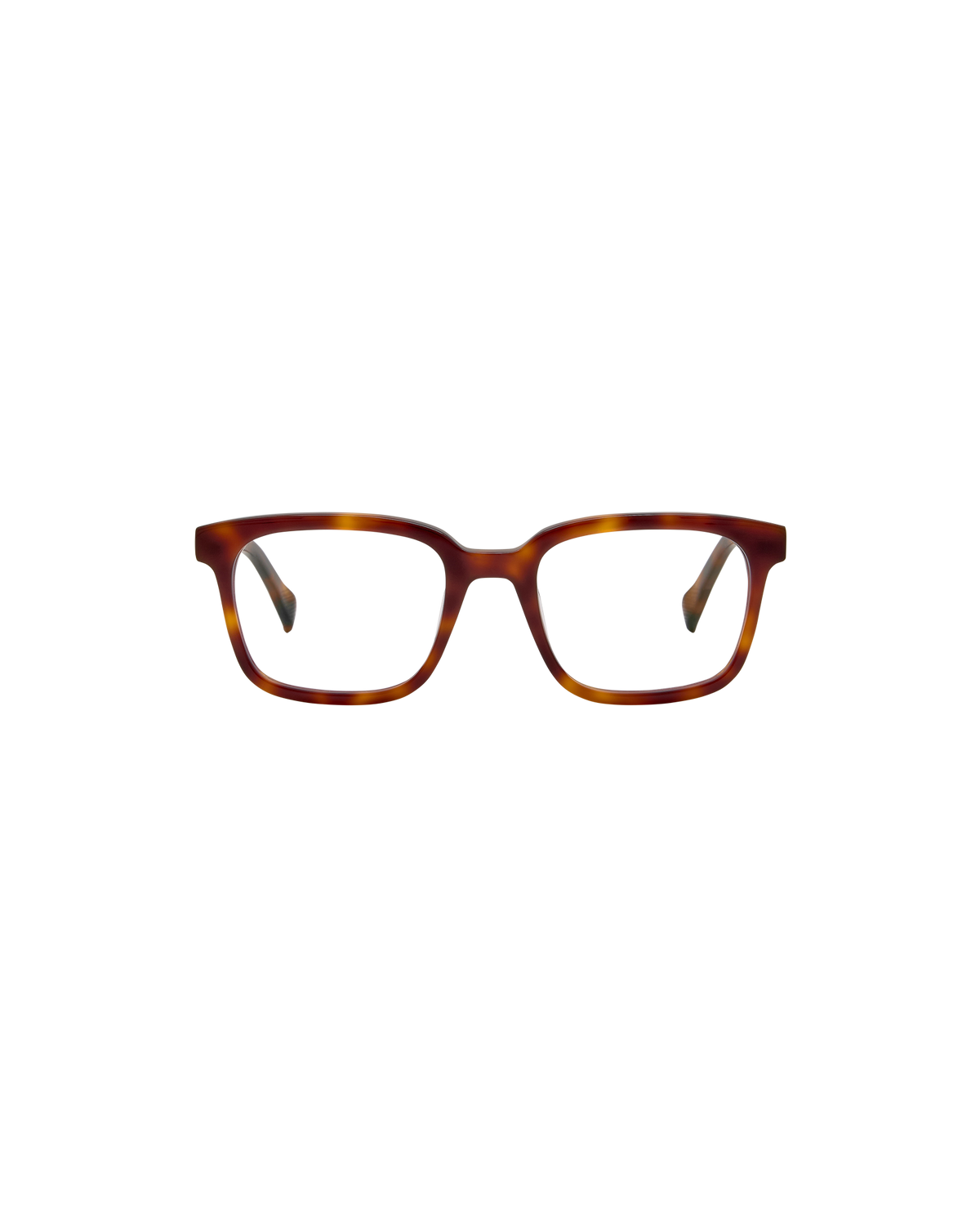 TADAO: Rectangular Acetato Havana optical glasses by ATLANT 9381