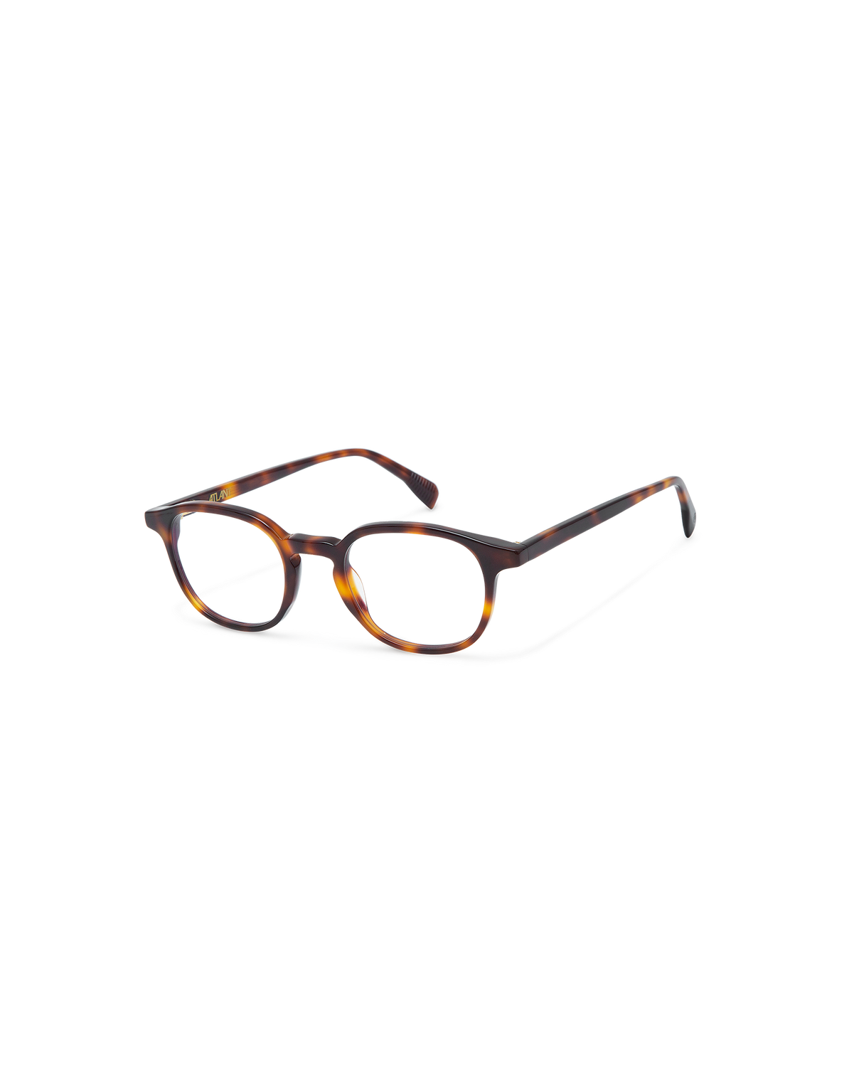 KAHN: Redondas Acetato Havana optical glasses by ATLANT 11234