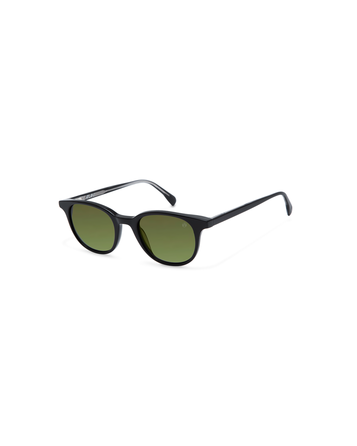 HELMUT: Redondas Acetato Noir sunglasses by ATLANT 12324