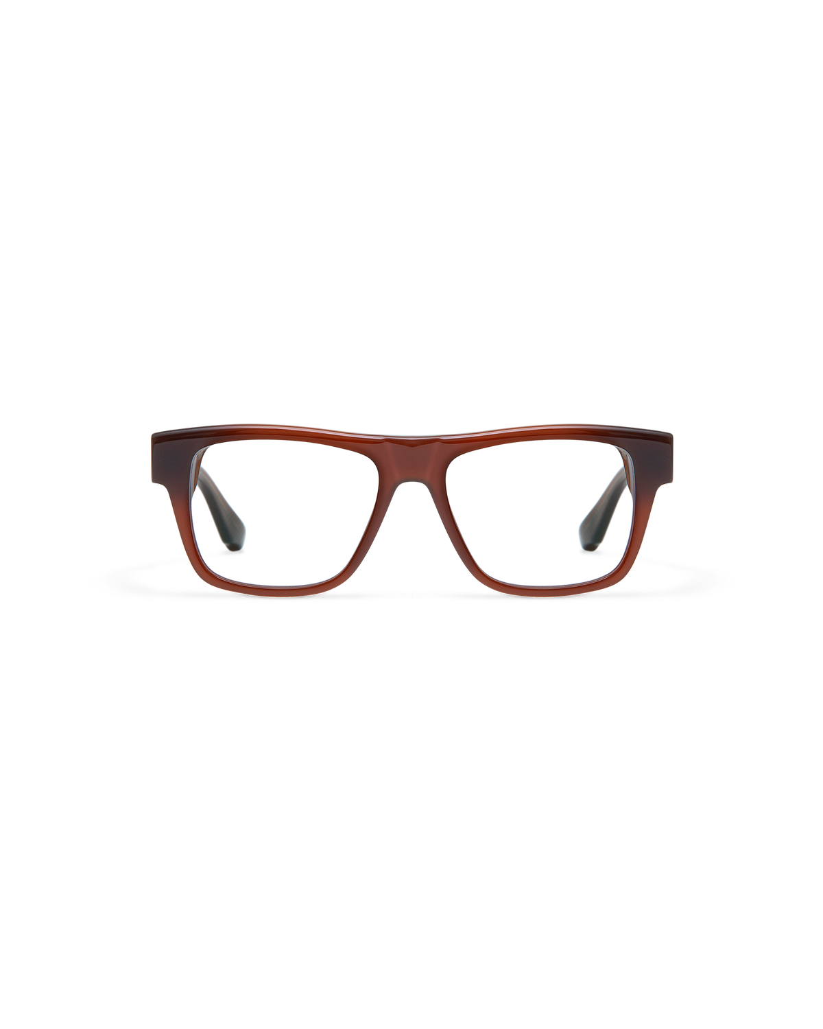 ALDOUS: Rectangular Acetato Marrón optical glasses by ATLANT 11175