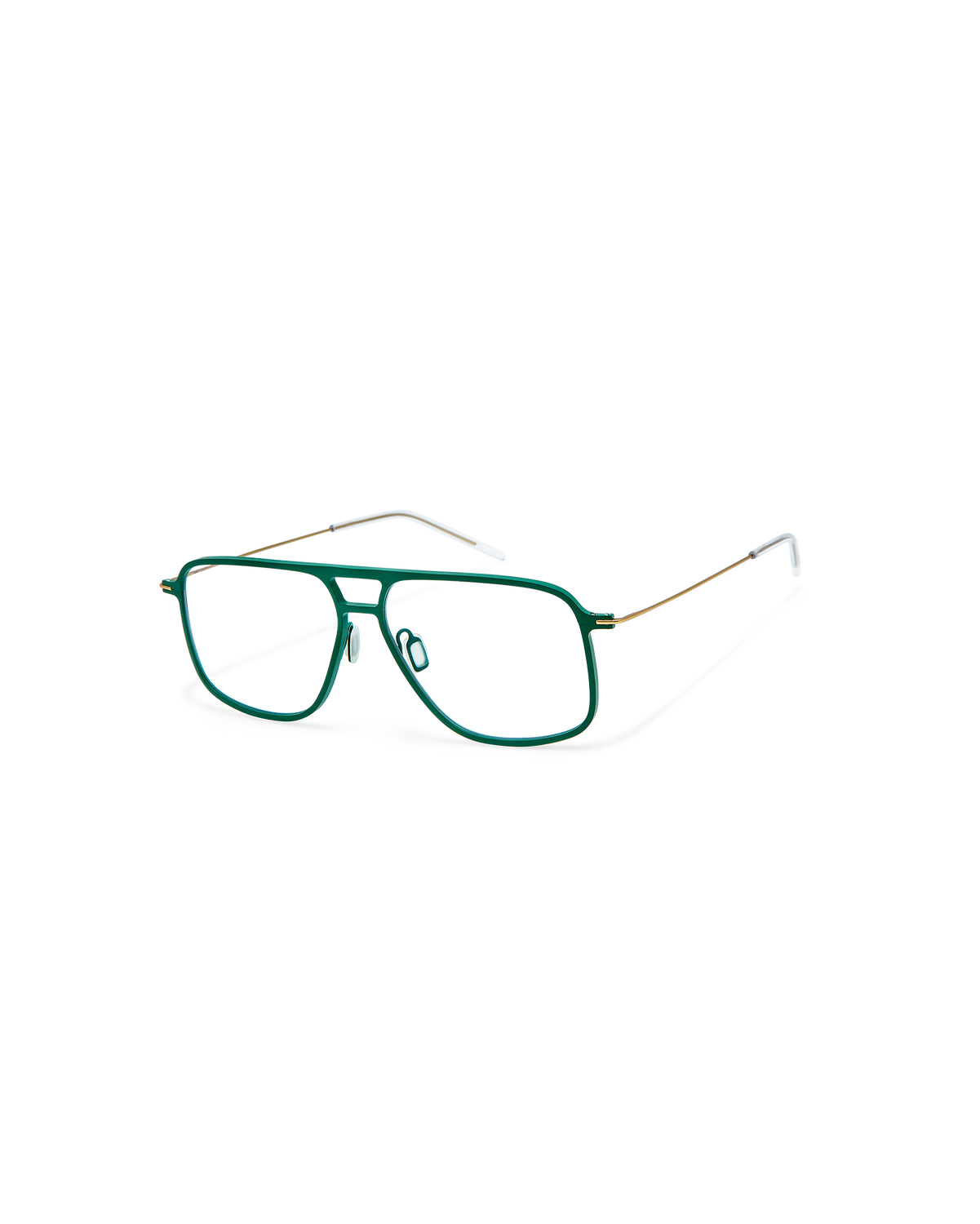 PAUL: Aviador Titanio Verde optical glasses by ATLANT 10012