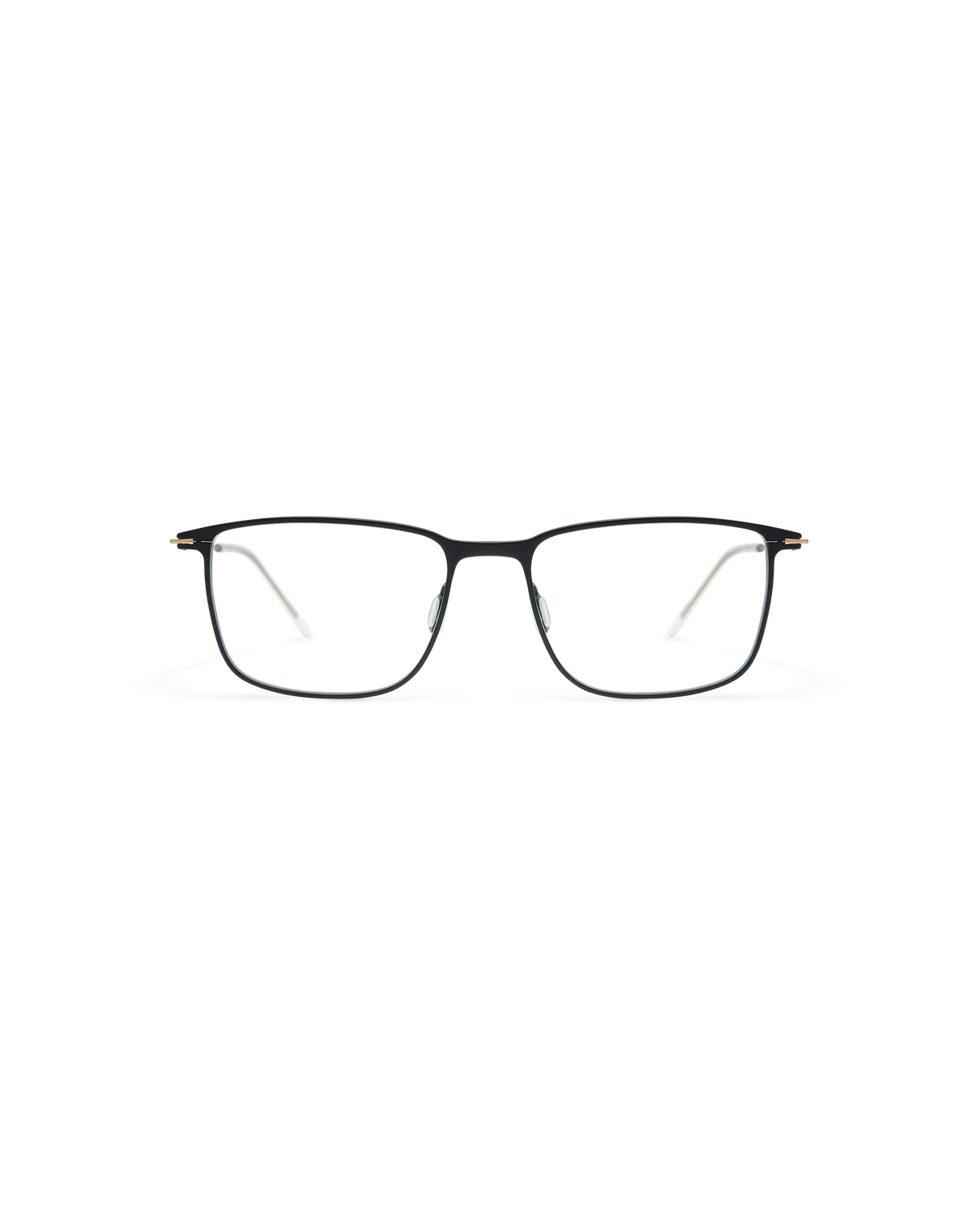 SHIRA: Rectangular Titanio Noir optical glasses by ATLANT 11225